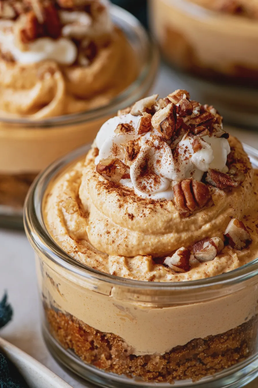 Pumpkin Dessert Cups