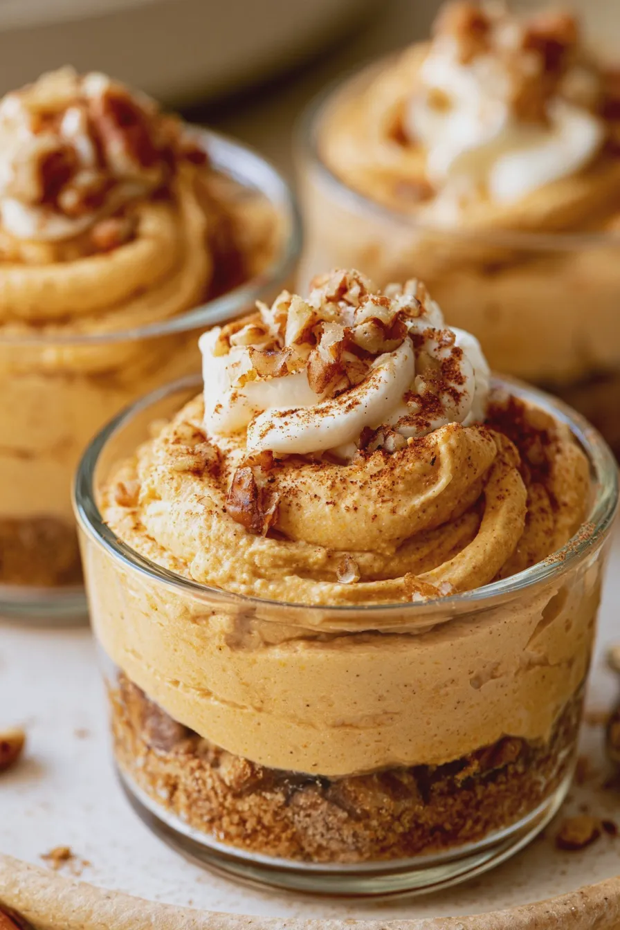 Pumpkin Dessert Cups