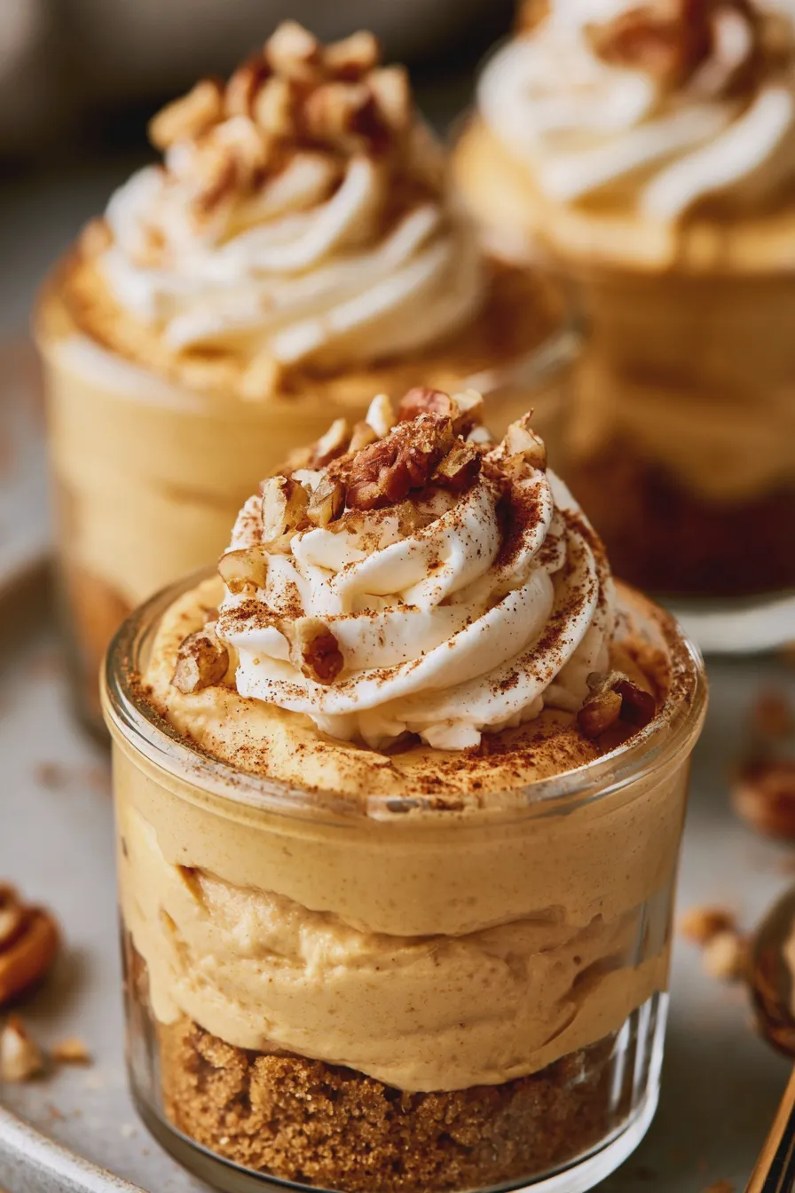 Pumpkin Dessert Cups