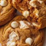 Pumpkin White Chocolate Cookies