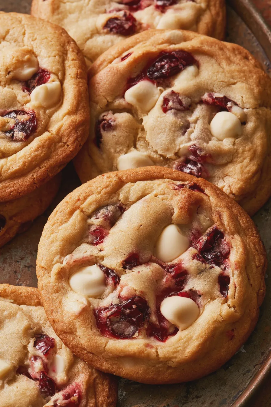 White Chocolate Cranberry Cookies Recipe 3 White Chocolate Cranberry Cookies
